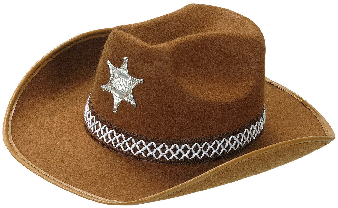 Sombrero marron Sheriff