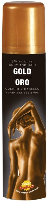 Maquillaje en Spray para Cuerpo y Cabello en Colores