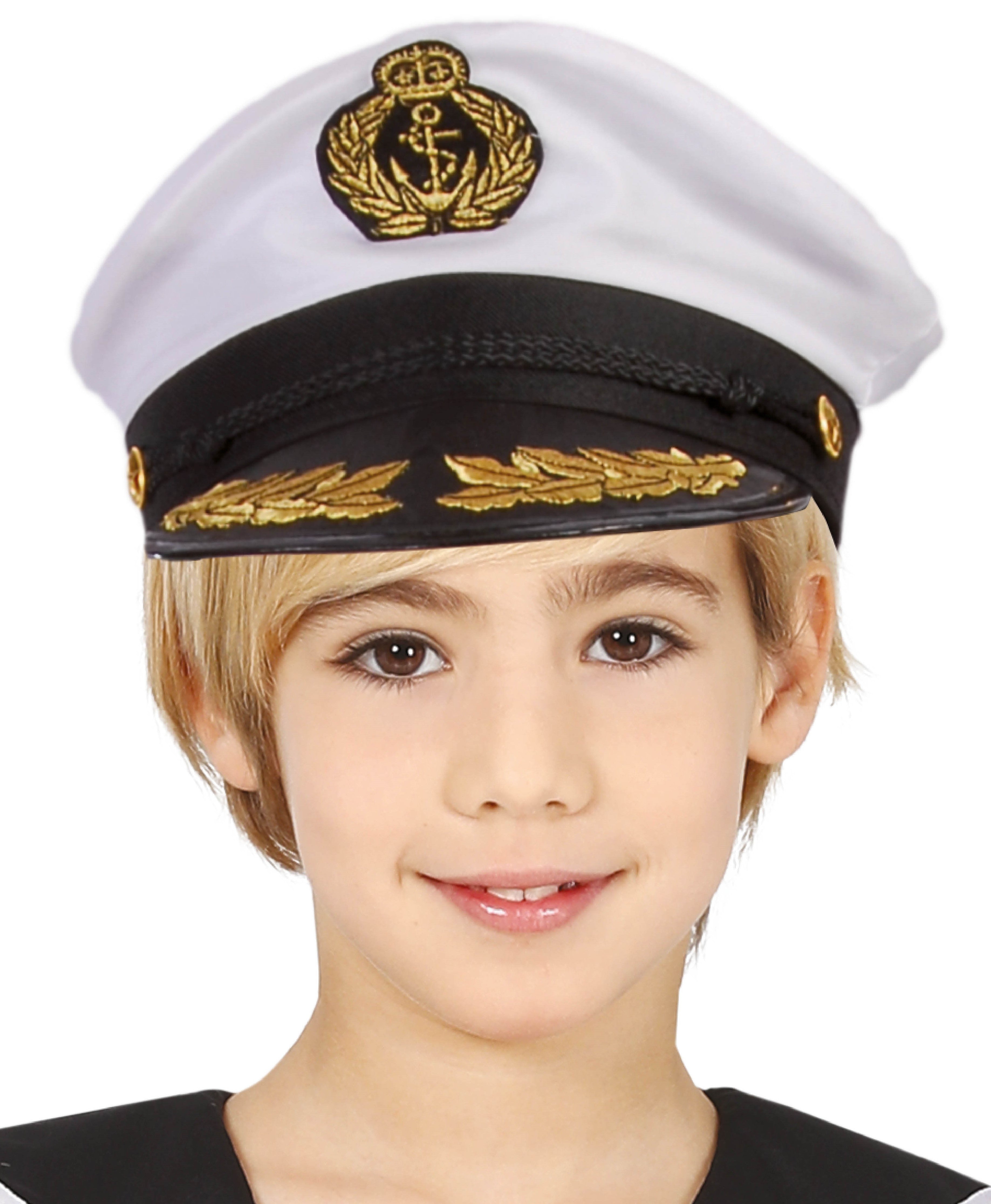 Gorra de Capitán de Barco Infantil