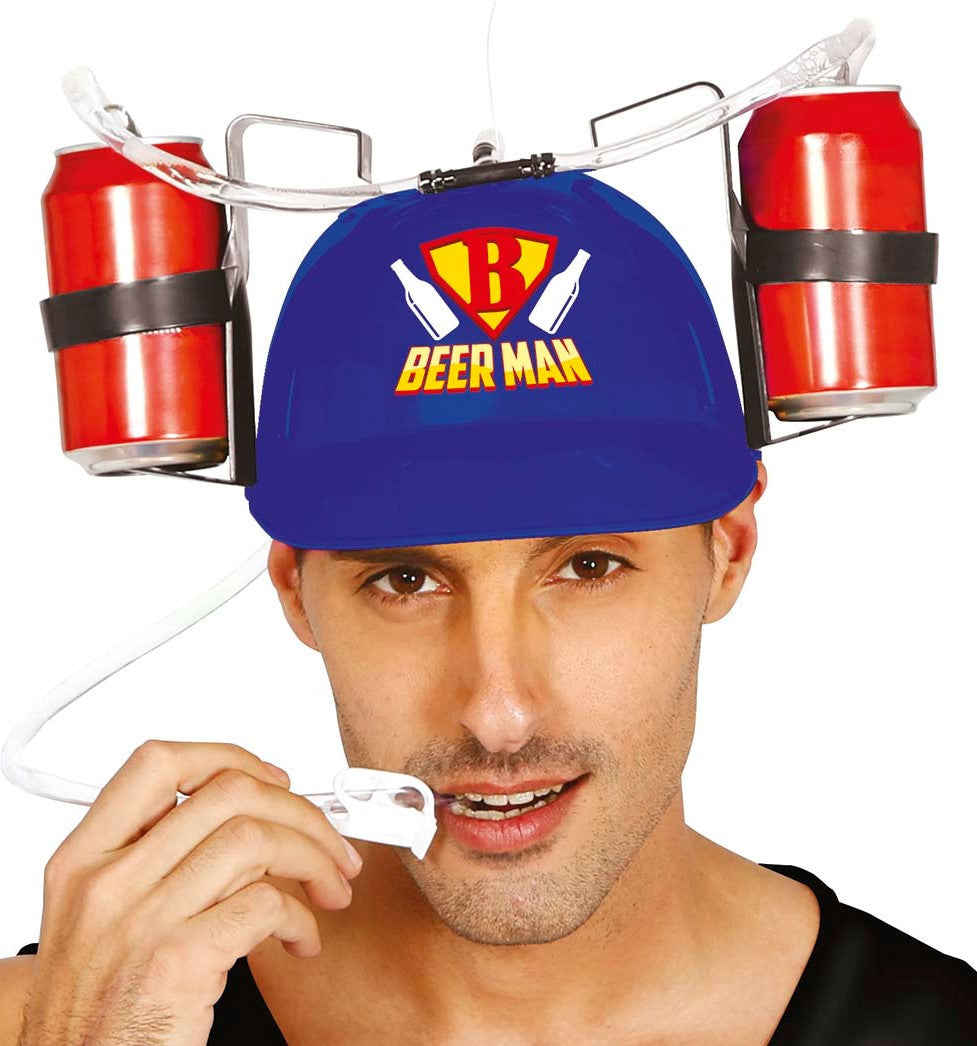 Casco para Beber Cerveza de Beerman