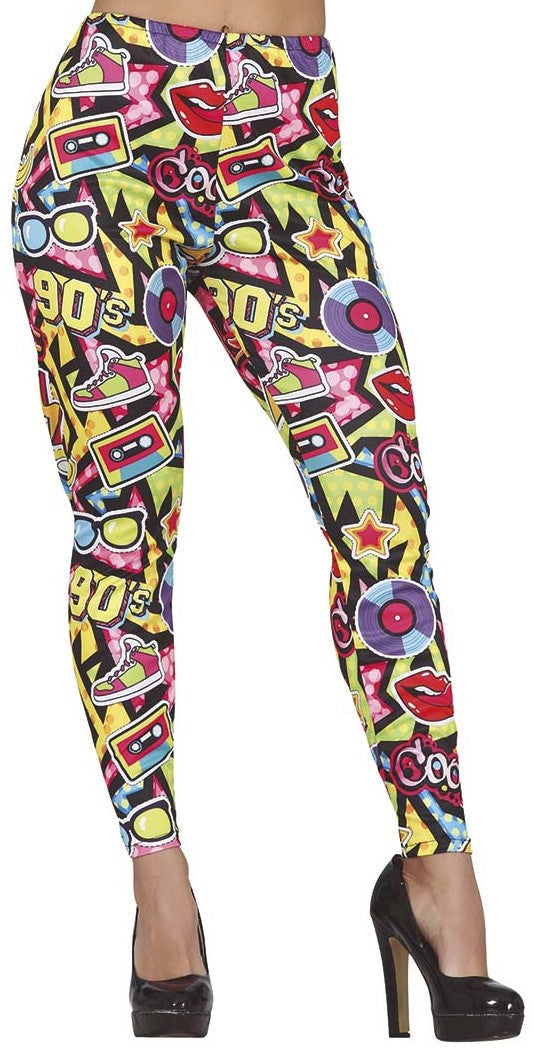 Leggings con Estampado Años 90 para Mujer