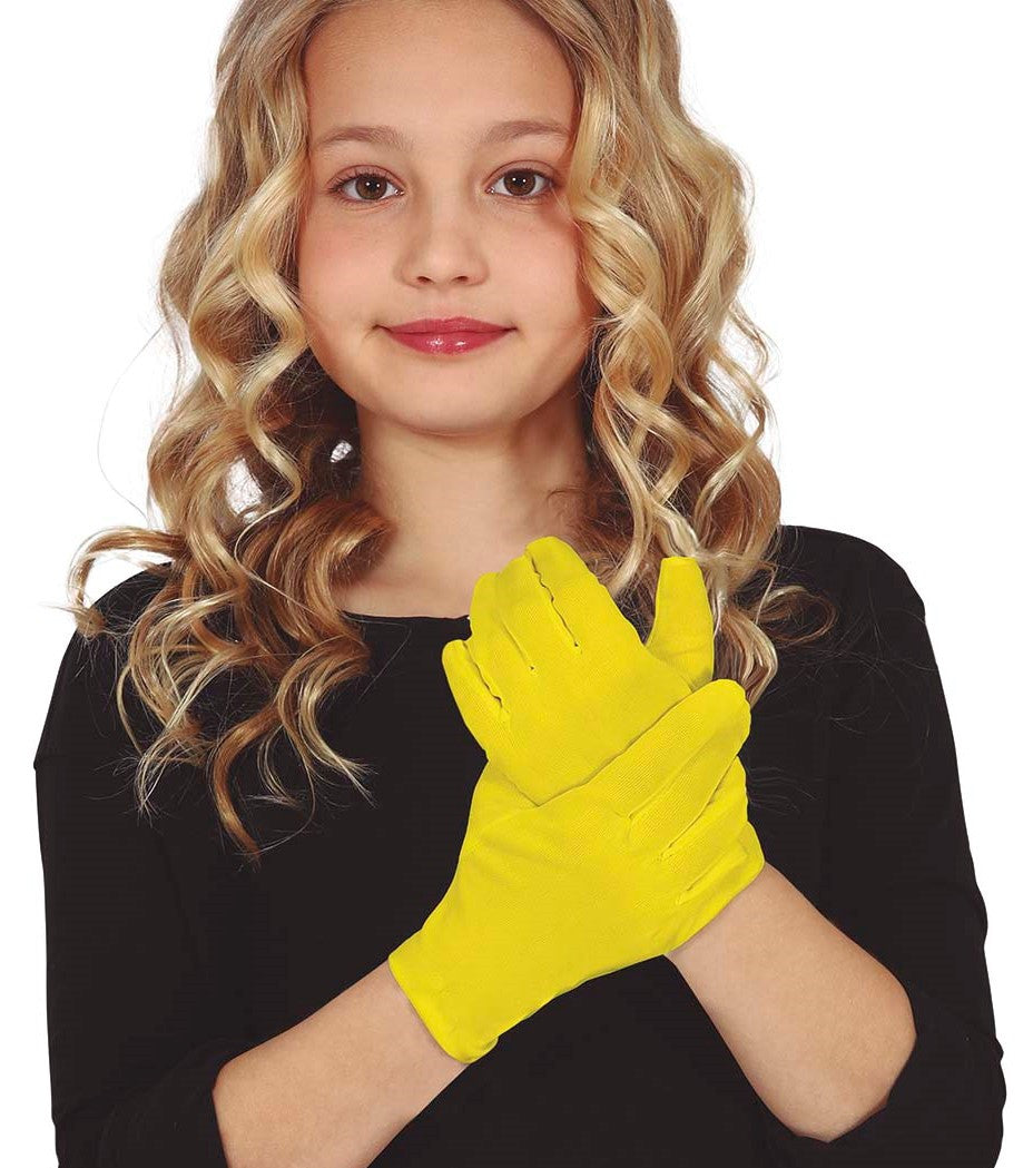 Guantes Amarillos Infantiles