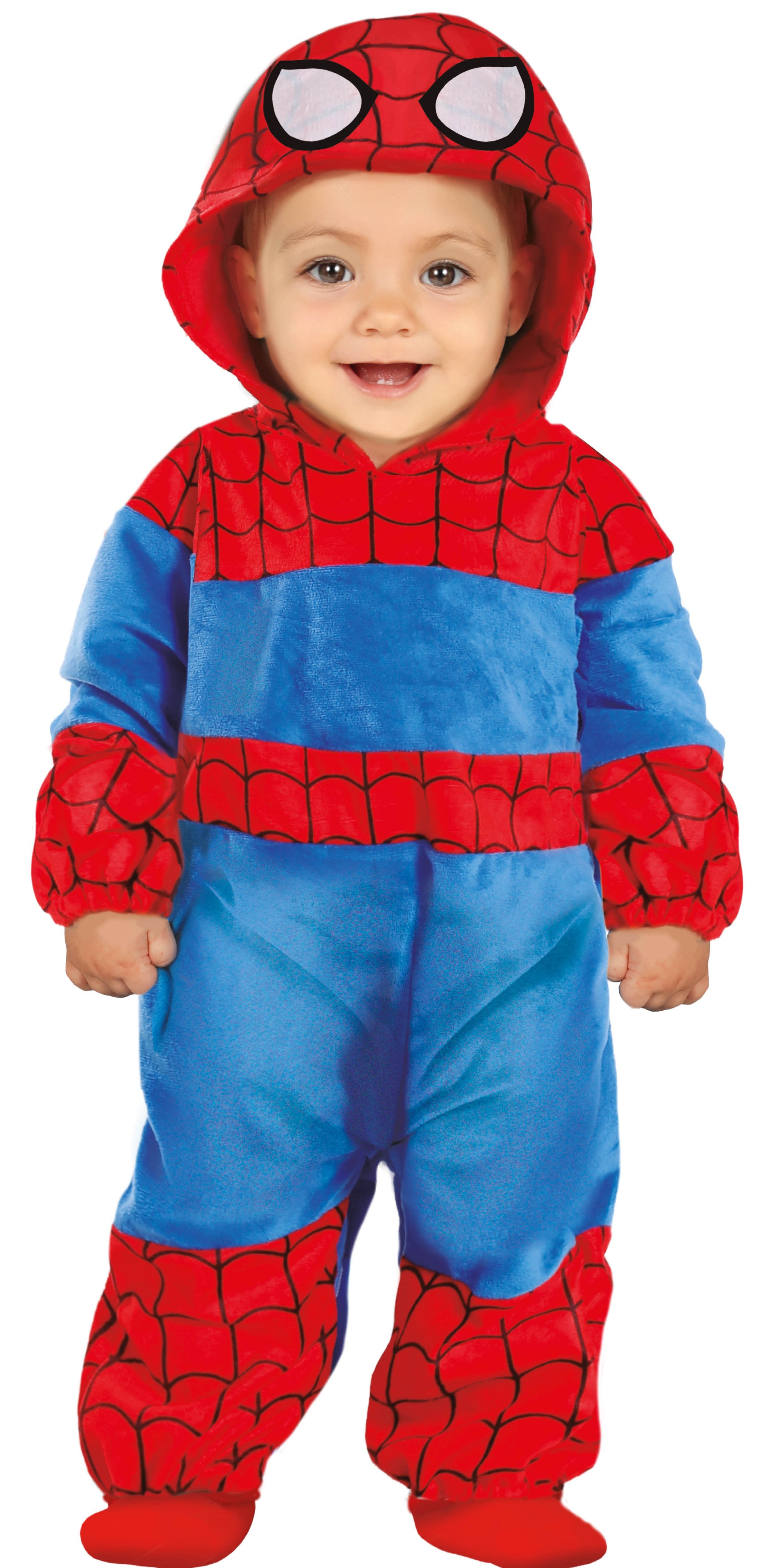 Disfraz de Spiderman de Peluche para Bebé