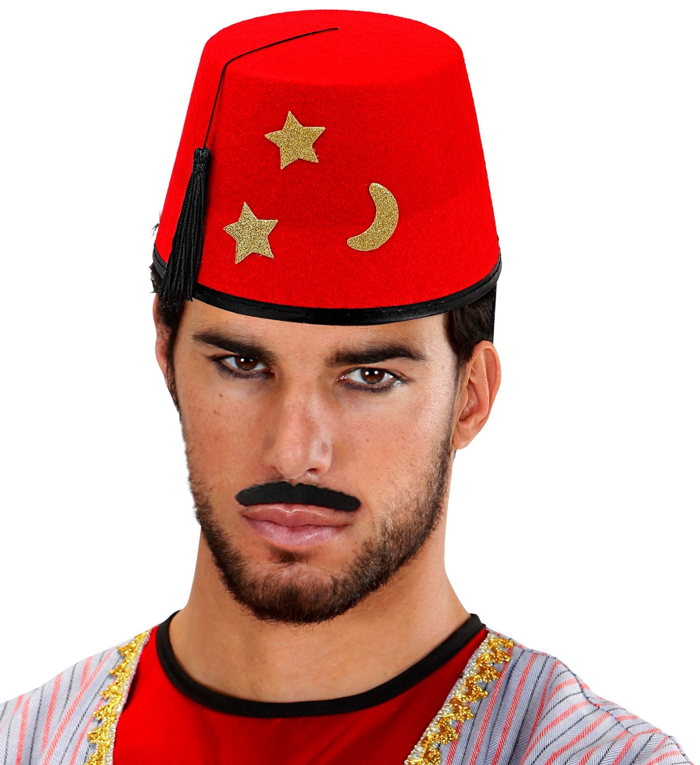 Gorro Fez Rojo de Turco