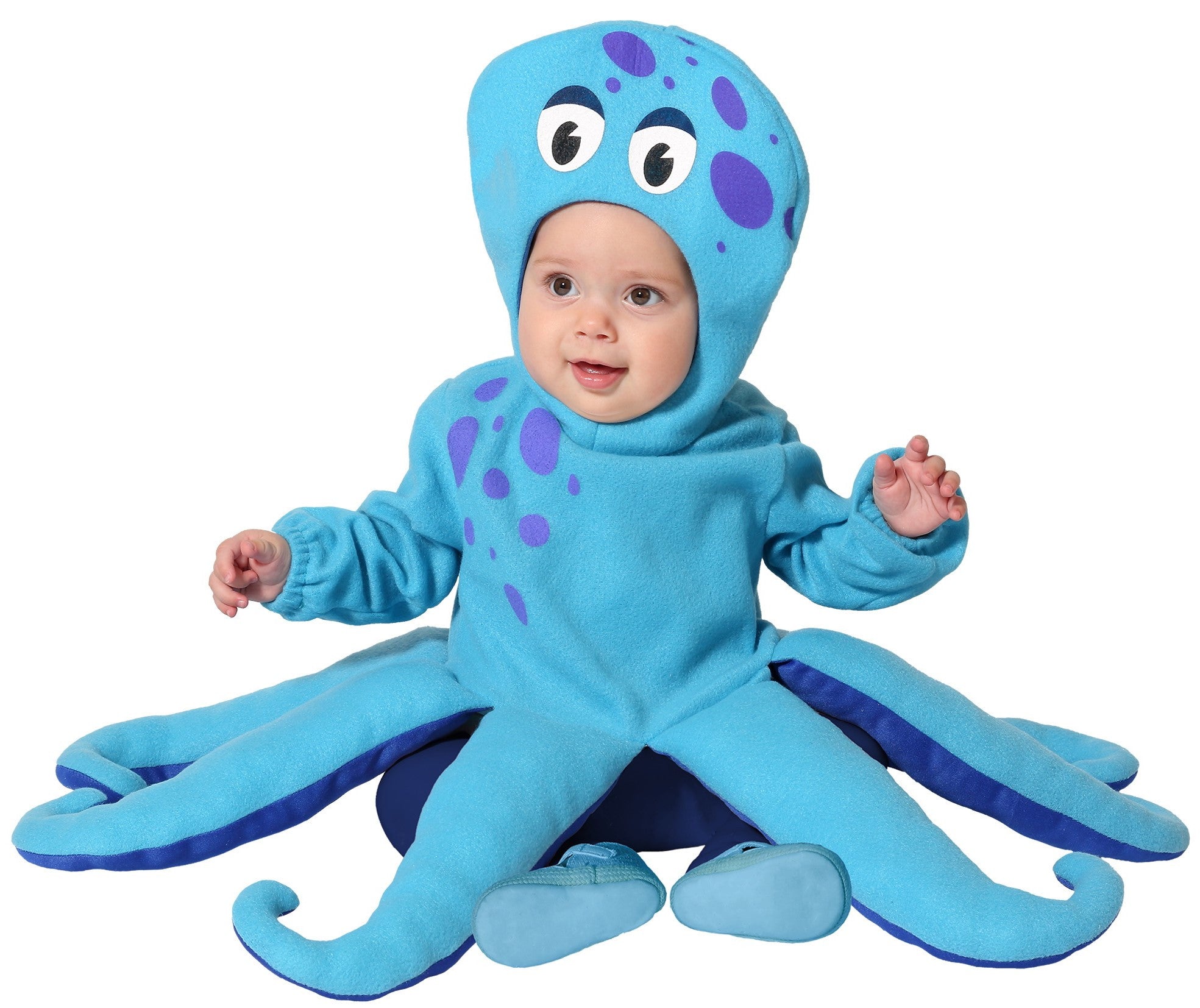 Disfraz de Pulpo Azul para Bebé