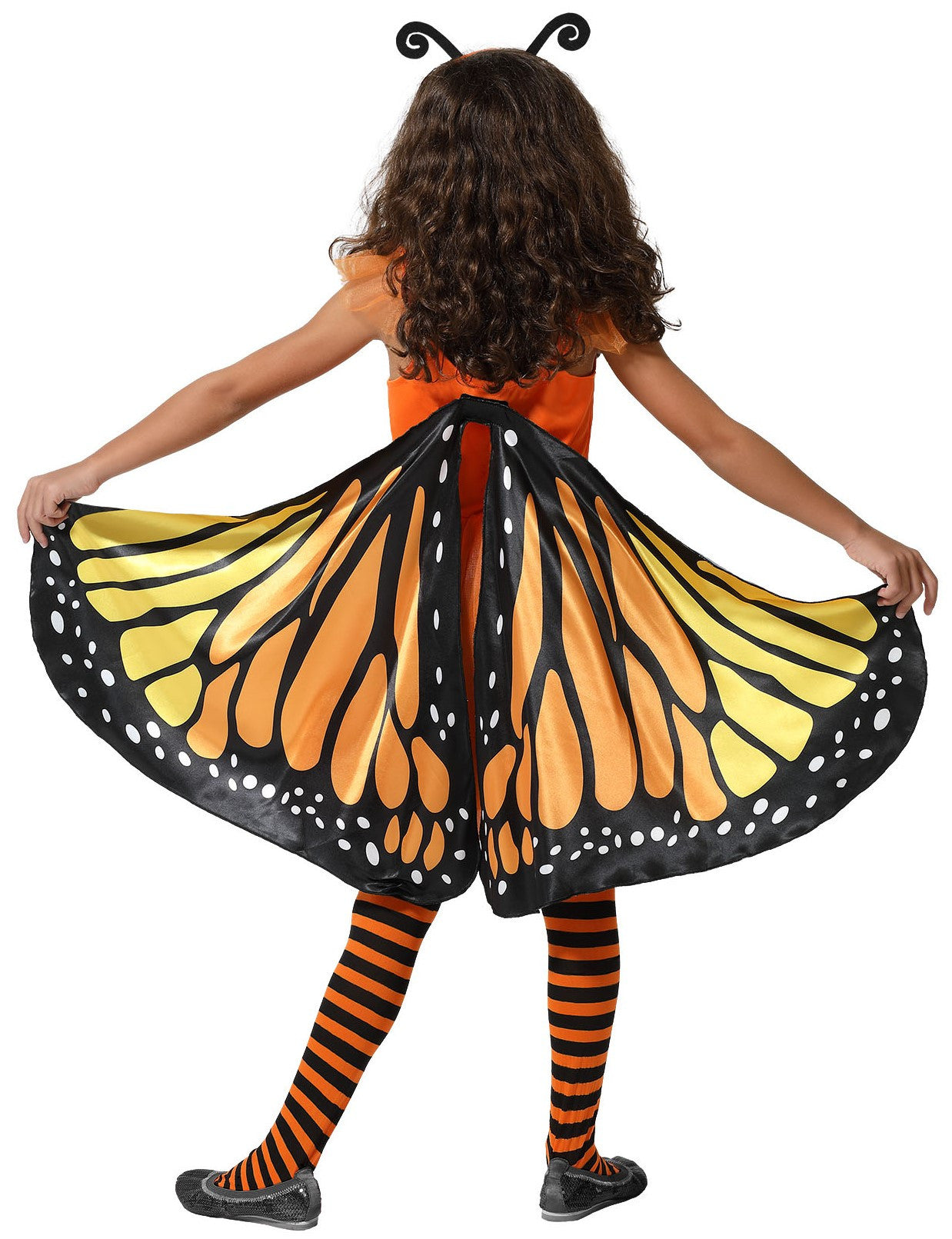 Disfraz de Mariposa Naranja para Niña