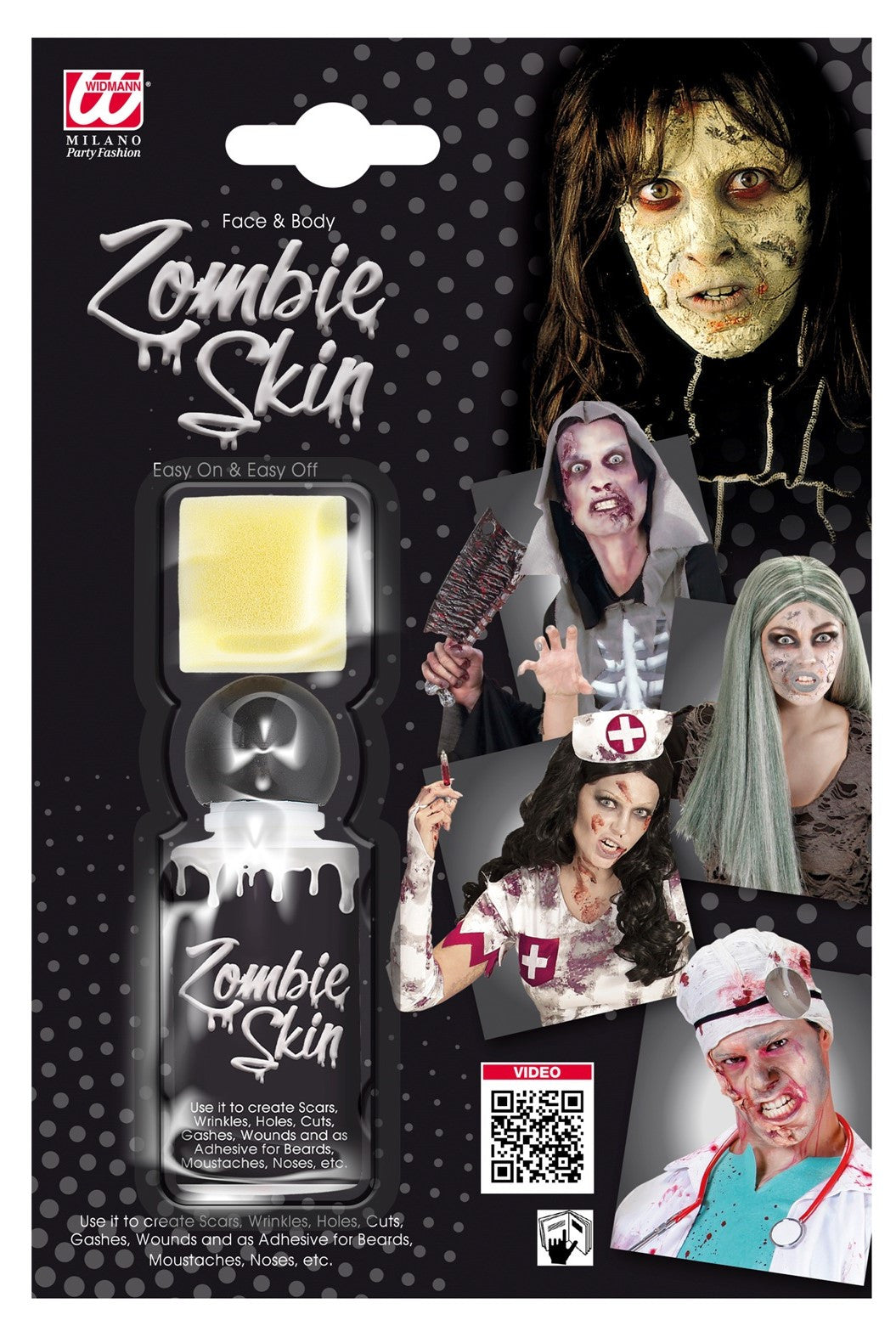 Maquillaje Heridas - Zombie Skin -