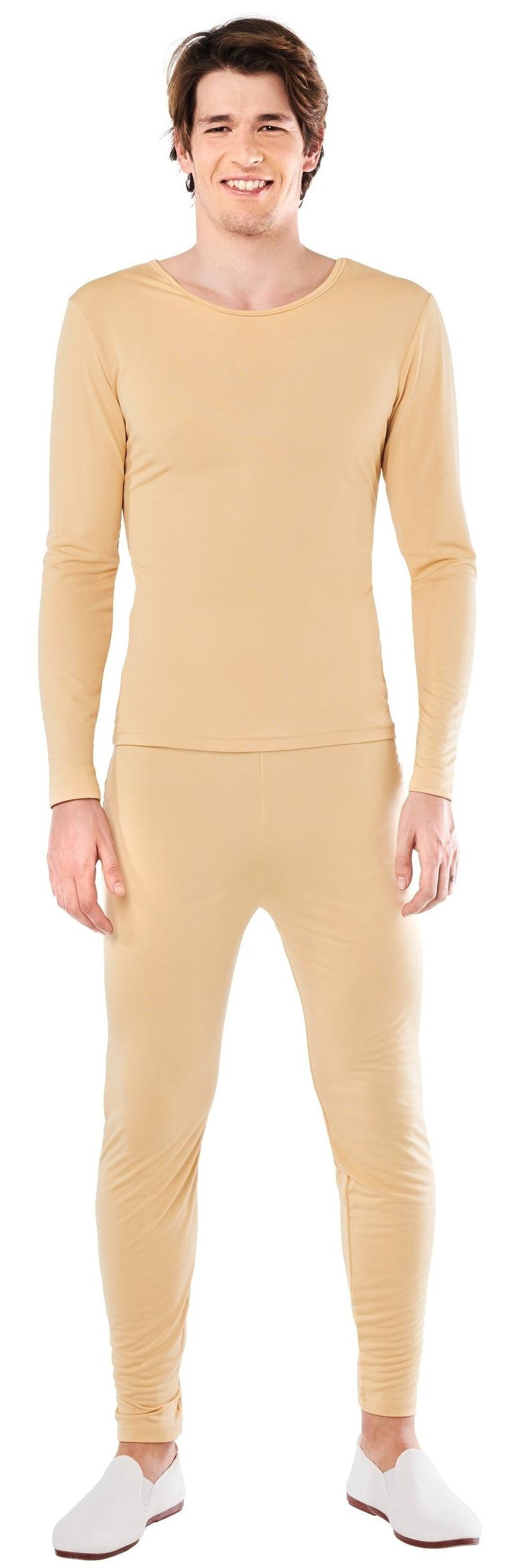 Malla Beige en Dos Piezas para Hombre