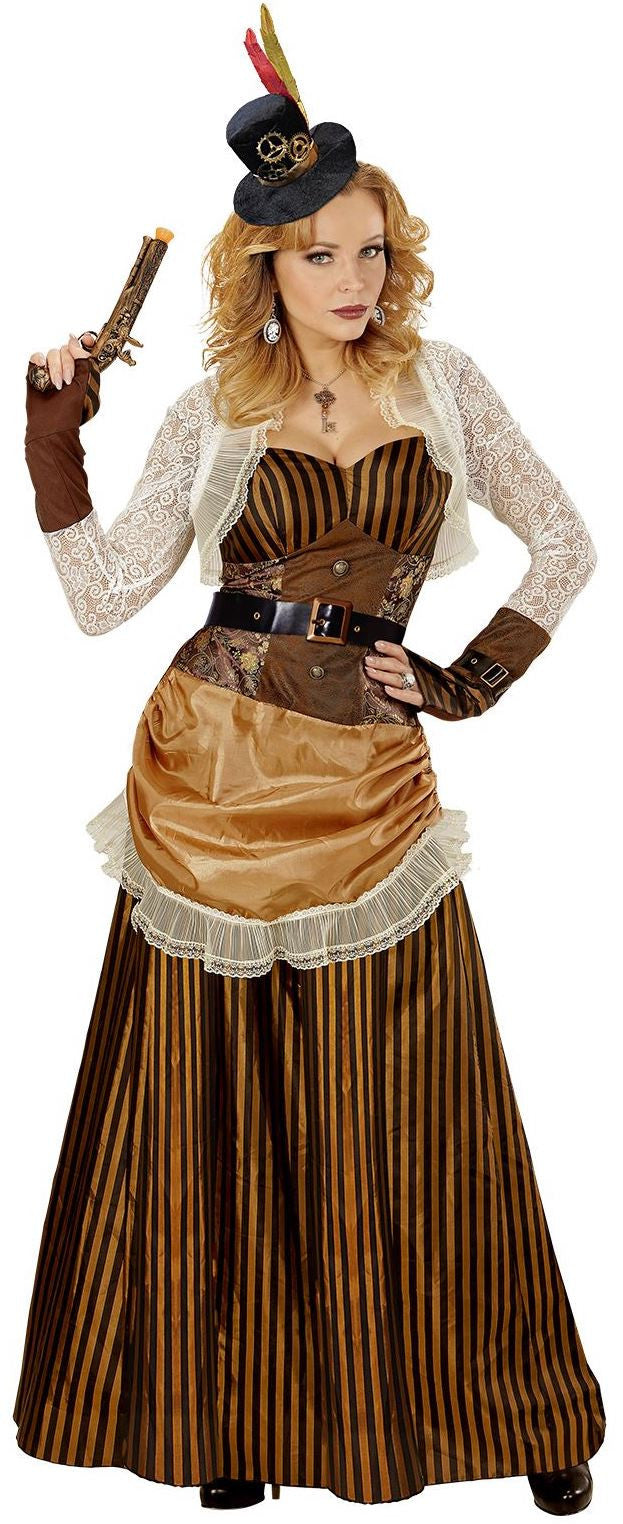 Disfraz de Dama Steampunk para Mujer