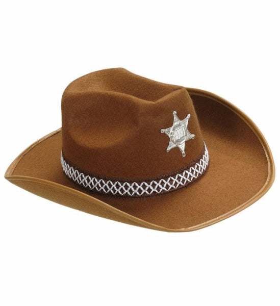 Sombrero Infantil marron Sheriff