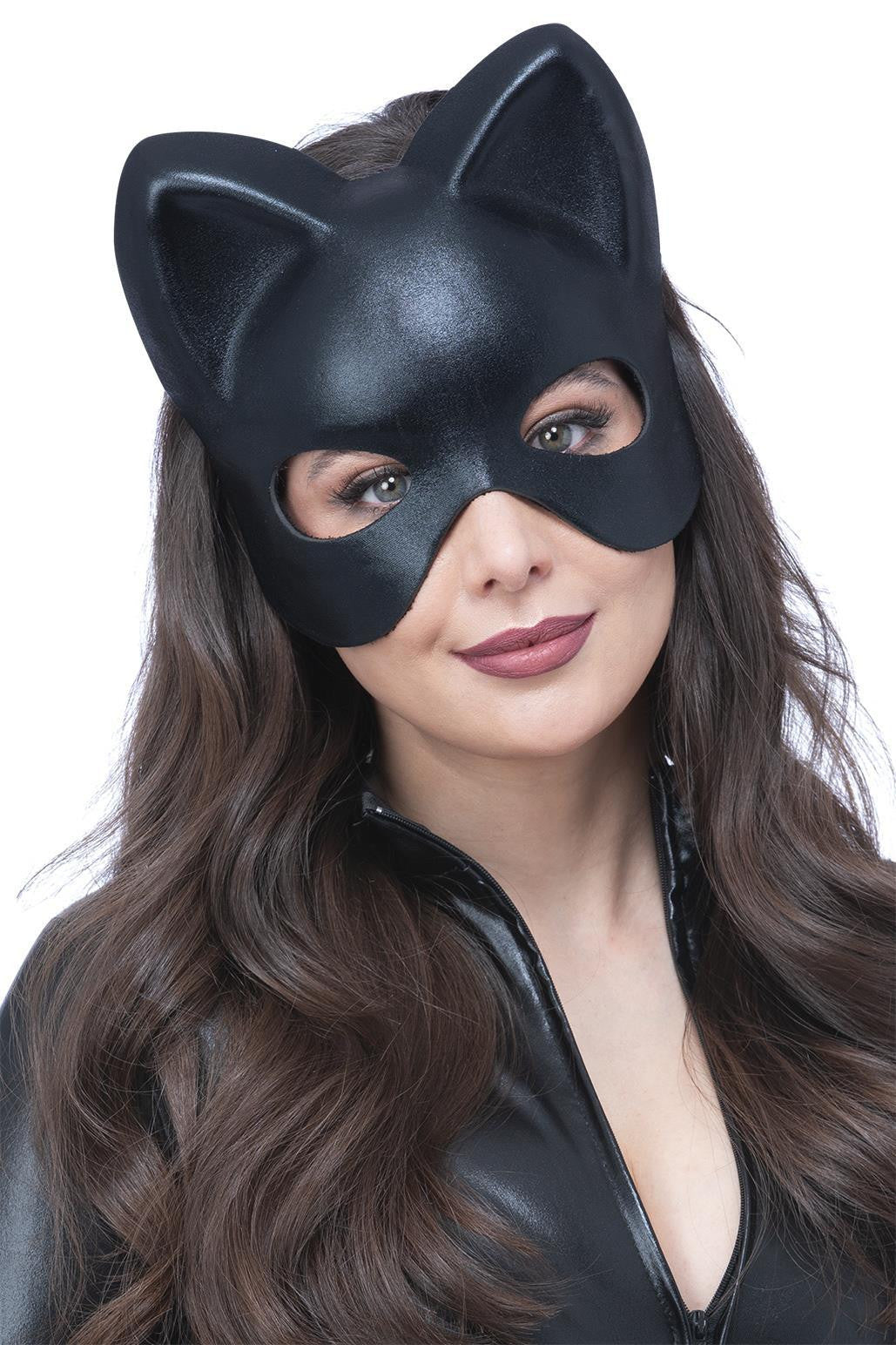 Antifaz de Catwoman Negro