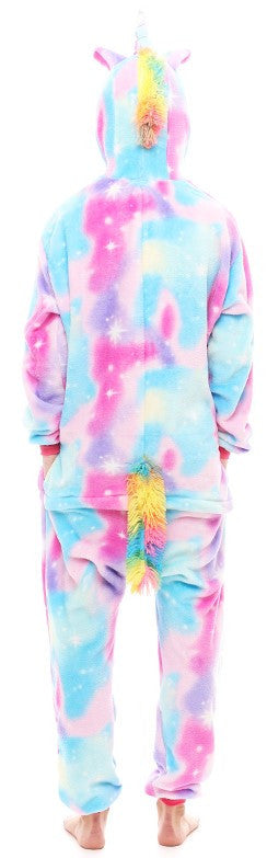 Disfraz de Unicornio Pijama de Peluche para Mujer