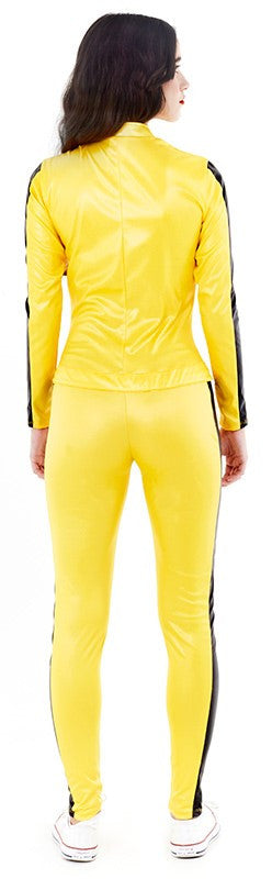 Disfraz de Kill Bill Amarillo para Mujer