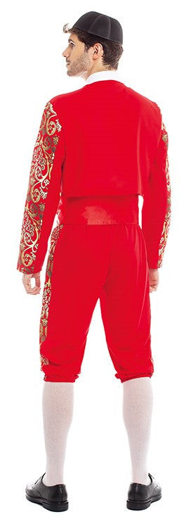 Disfraz de Torero Rojo para Hombre