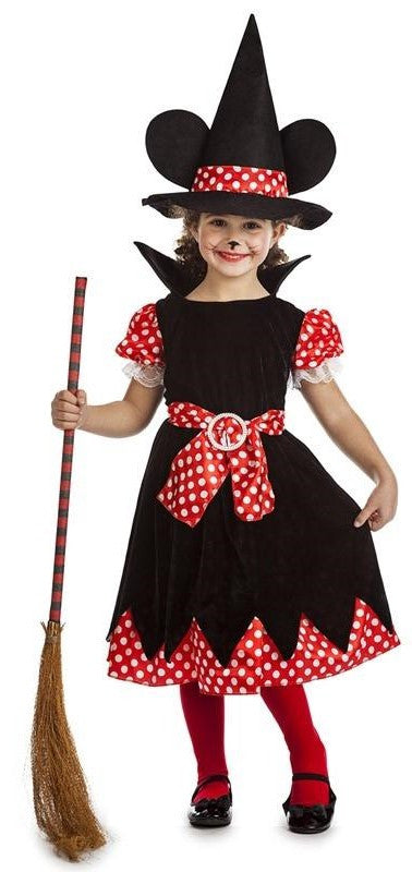 Disfraz de Bruja Minnie Mouse para Niña