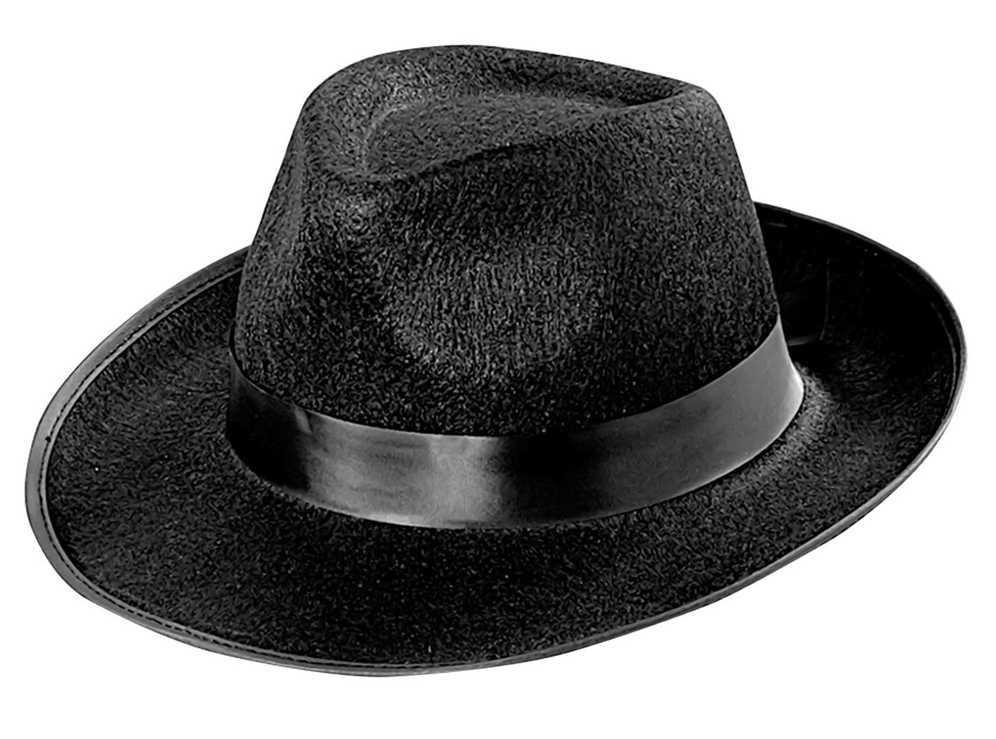 Sombrero de Gangster Años 20 Negro