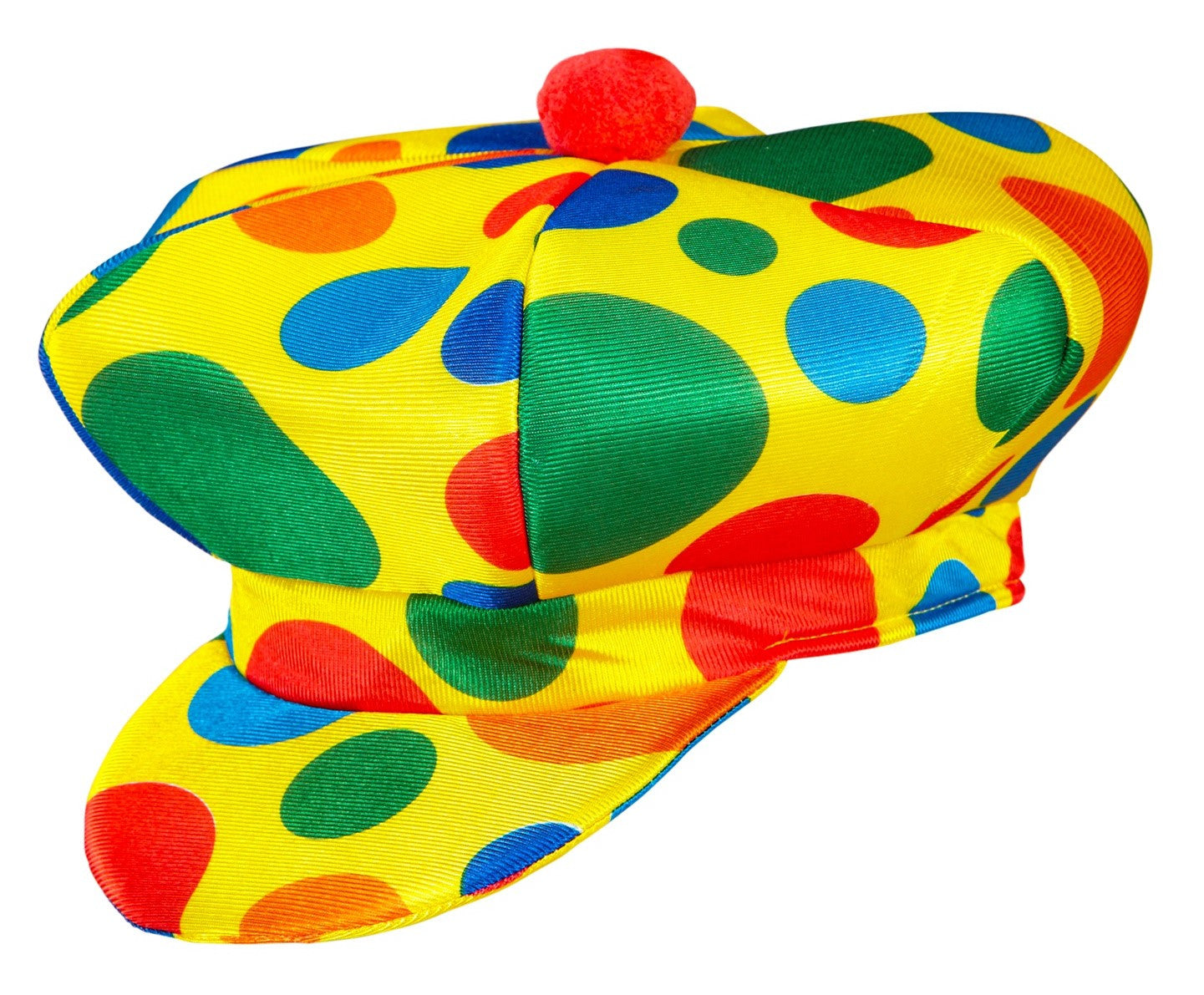 Gorra de Payaso con Lunares de Colores