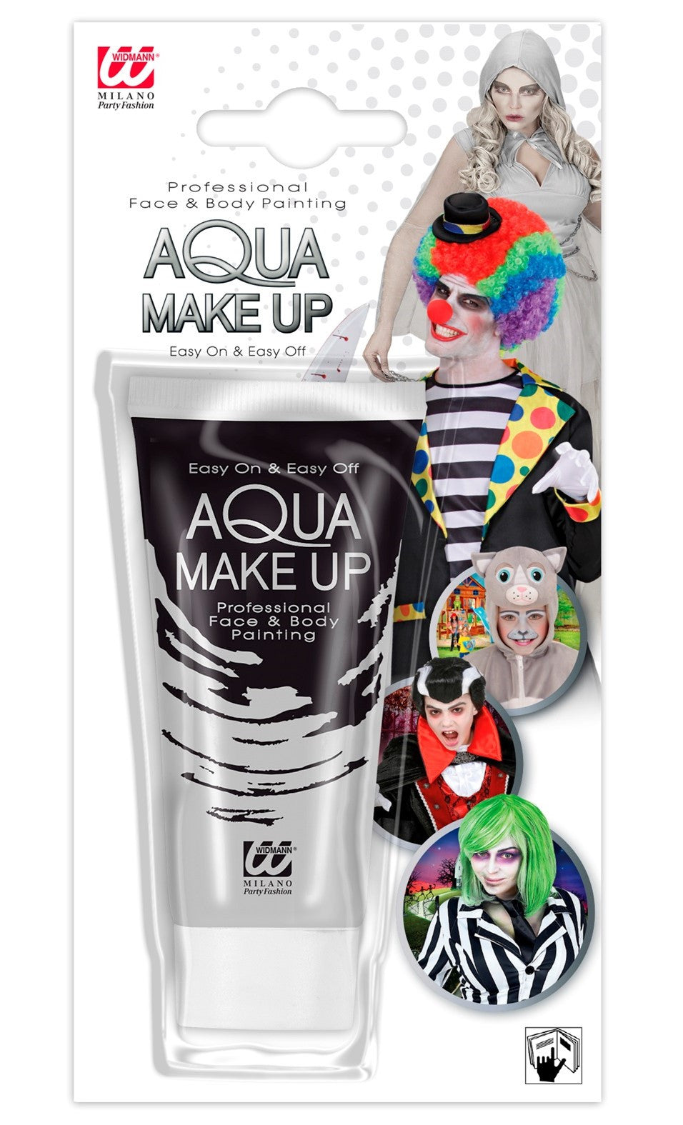 Maquillaje al Agua Gris en Tubo