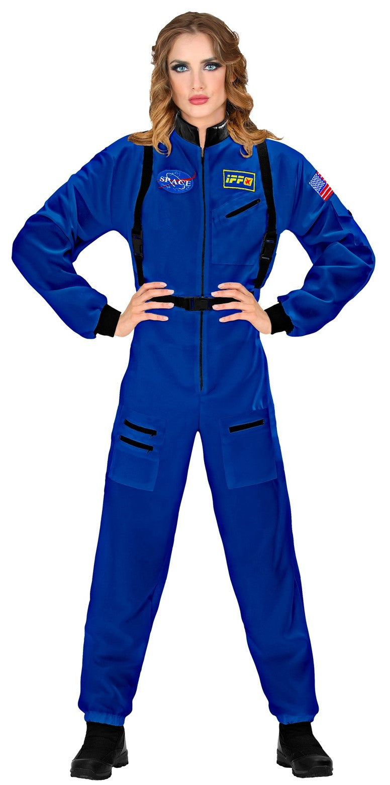 Disfraz de Astronauta Azul para Mujer