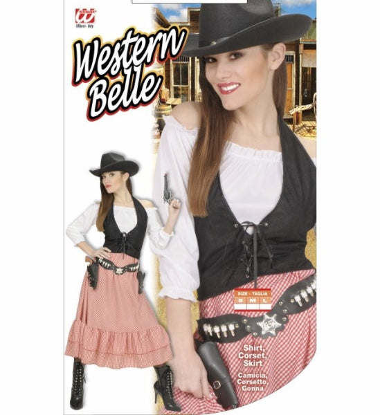 Disfraz de Western Belle para Mujer