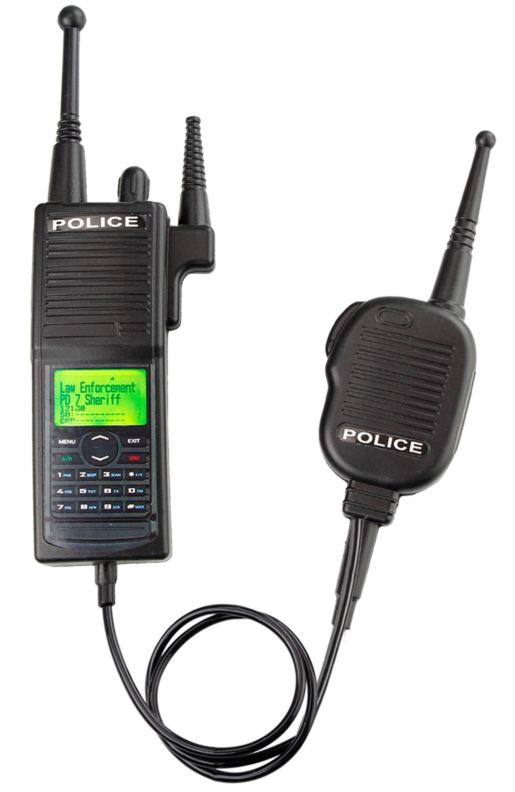 Radio de Policía con Altavoz para el Hombro