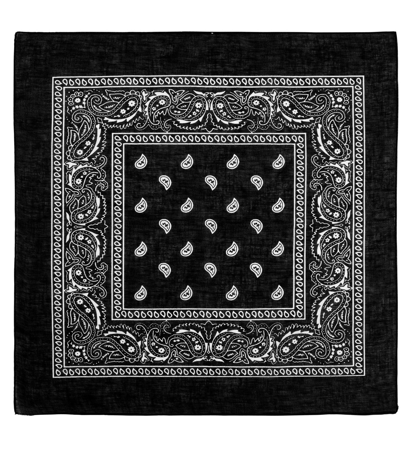 Pañuelo Bandana Negro para Adulto