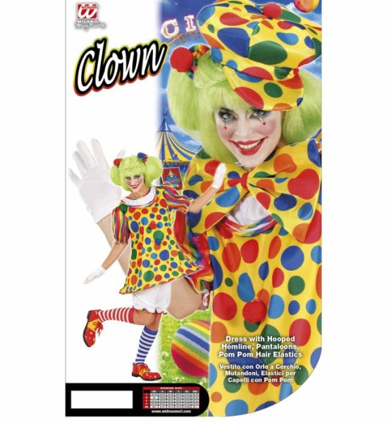 Disfraz de Clown con lunares