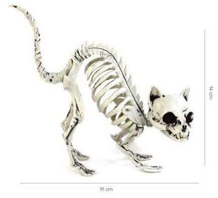 Esqueleto de Gato para Decoración de Halloween