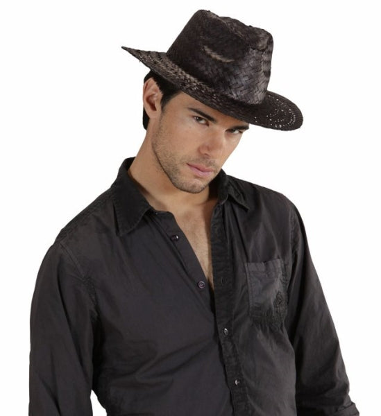 Sombrero de Paja Negro