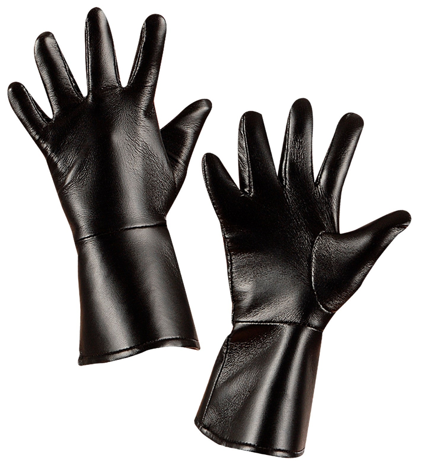 Guantes Negros Infantiles de Polipiel