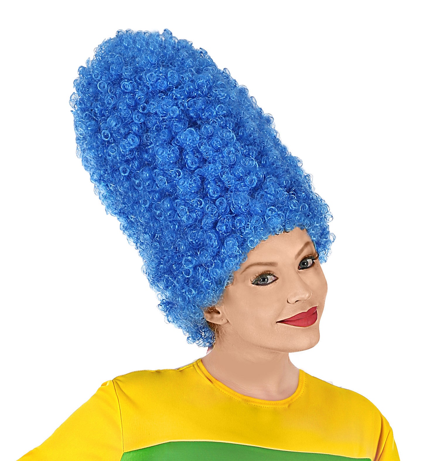 Peluca de Marge Simpson Azul