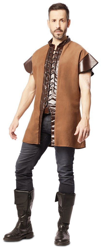 Chaleco Medieval Largo para Hombre