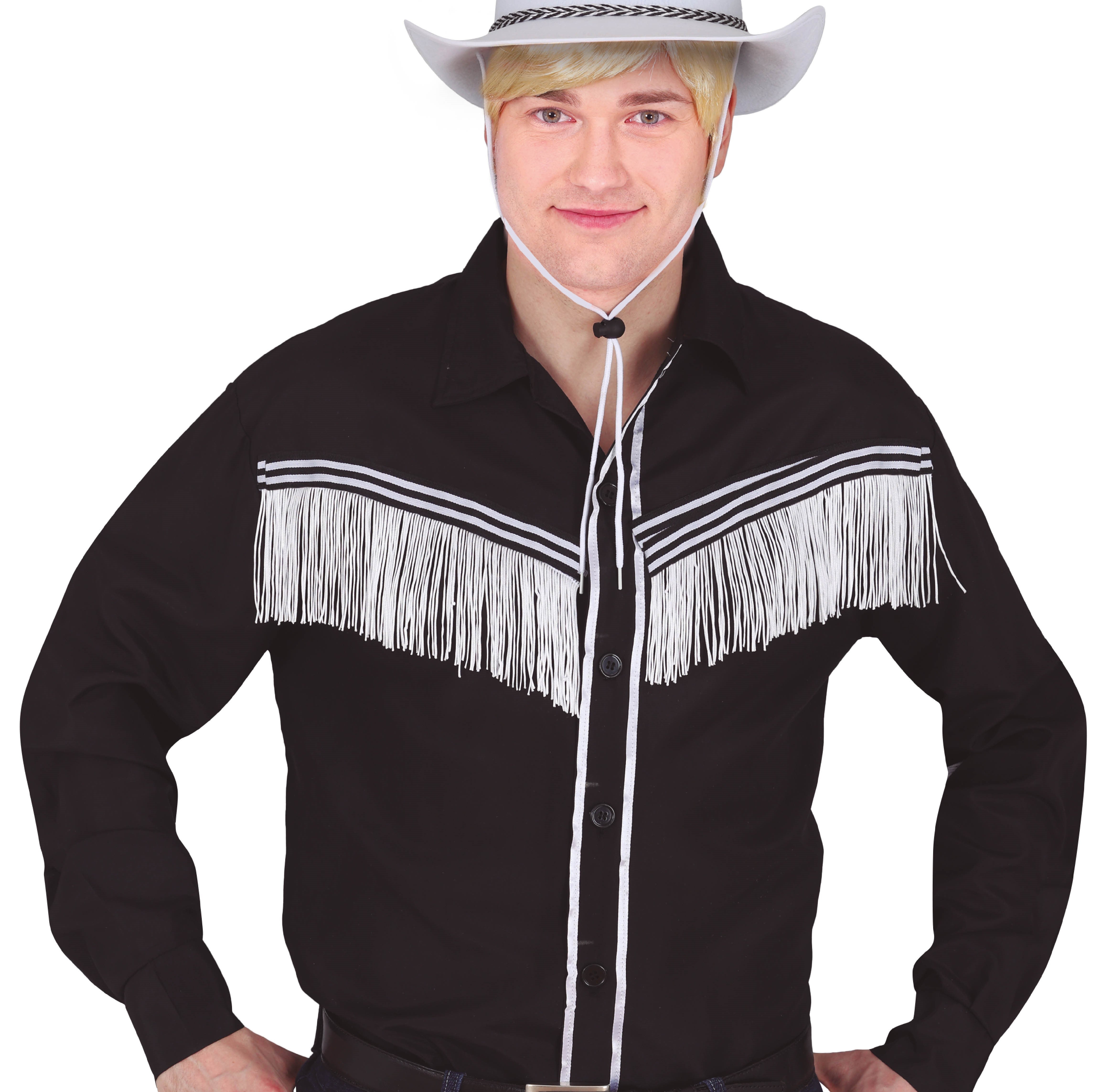 Camisa Negra de Vaquero Ken para Hombre