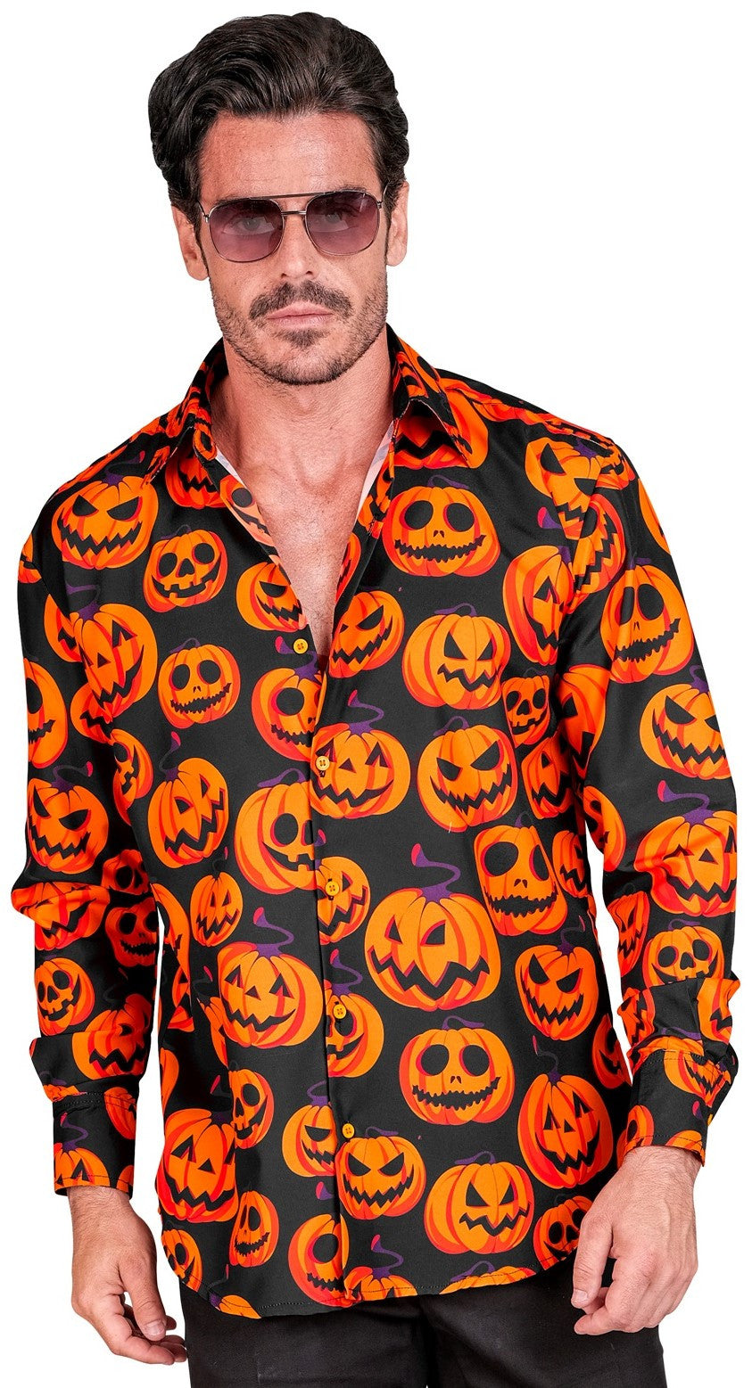 Camisa de Calabazas de Halloween para Hombre