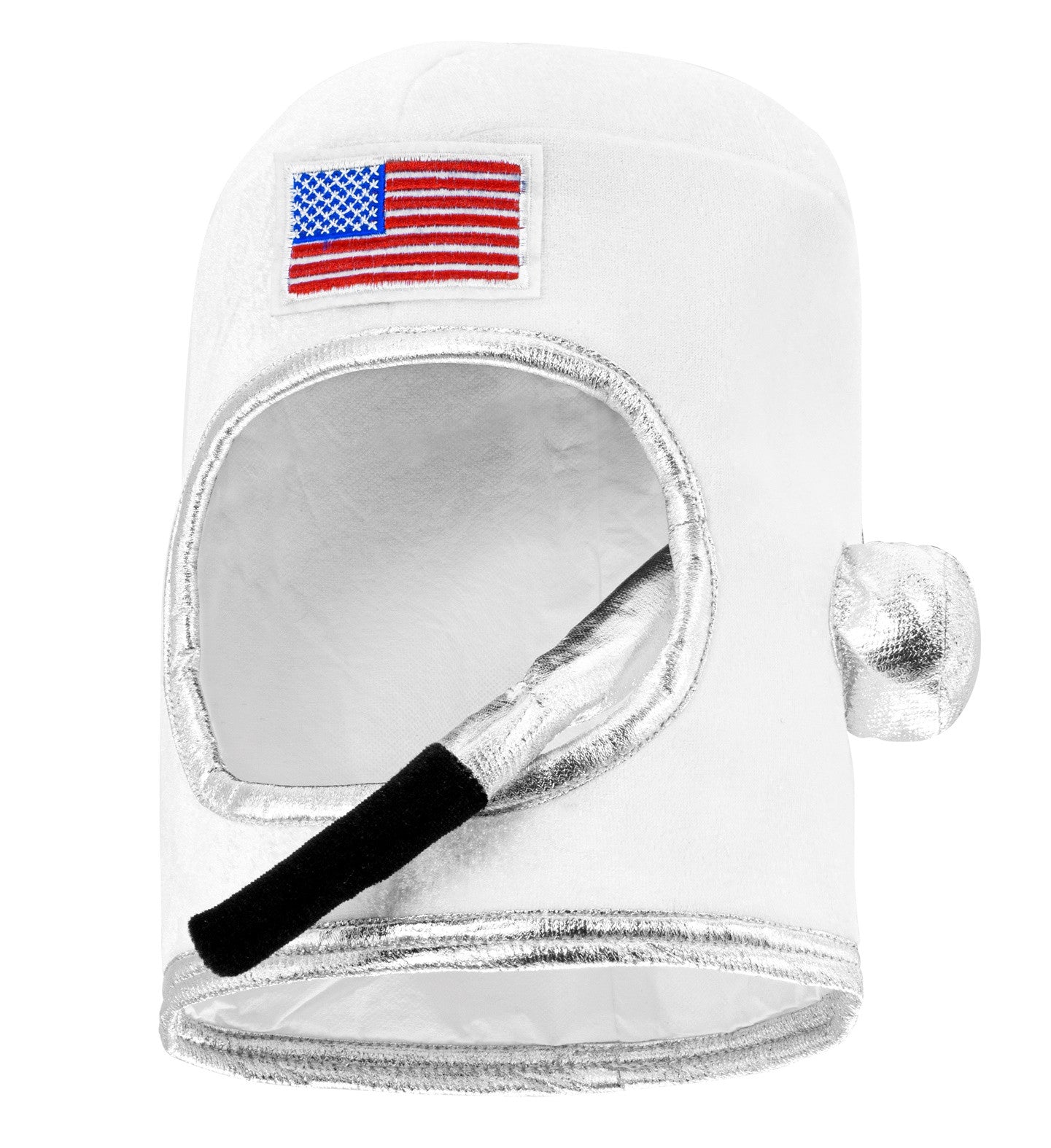 Casco de Astronauta Blanco de Tela Infantil