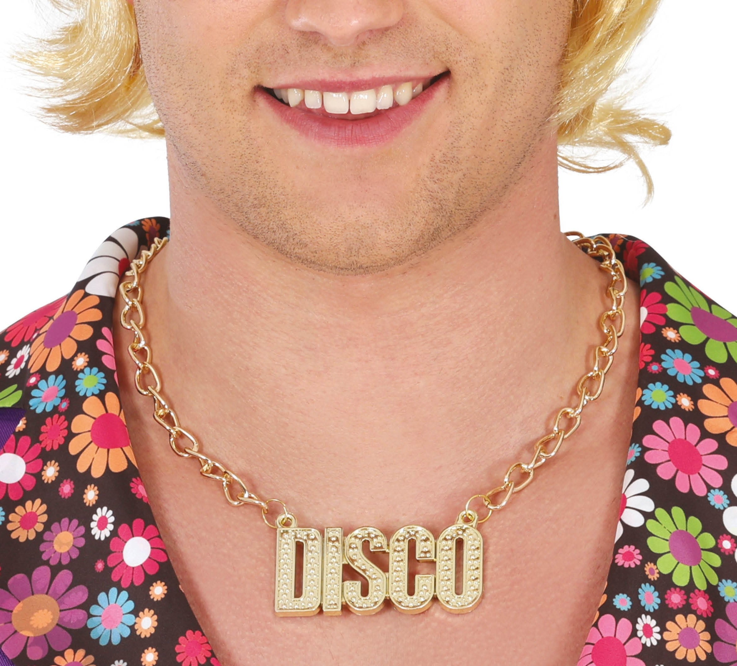 Collar Disco Dorado