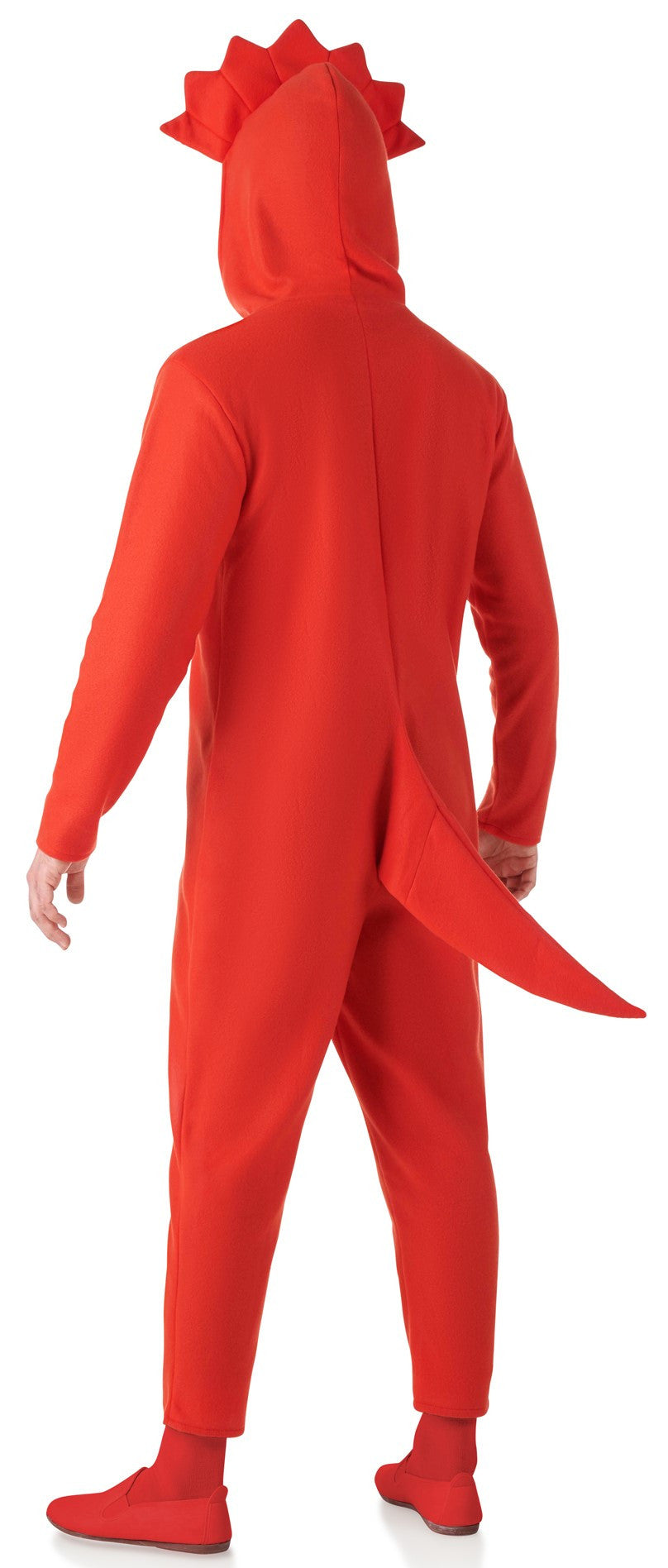 Disfraz de Dinosaurio Triceratops Rojo para Hombre