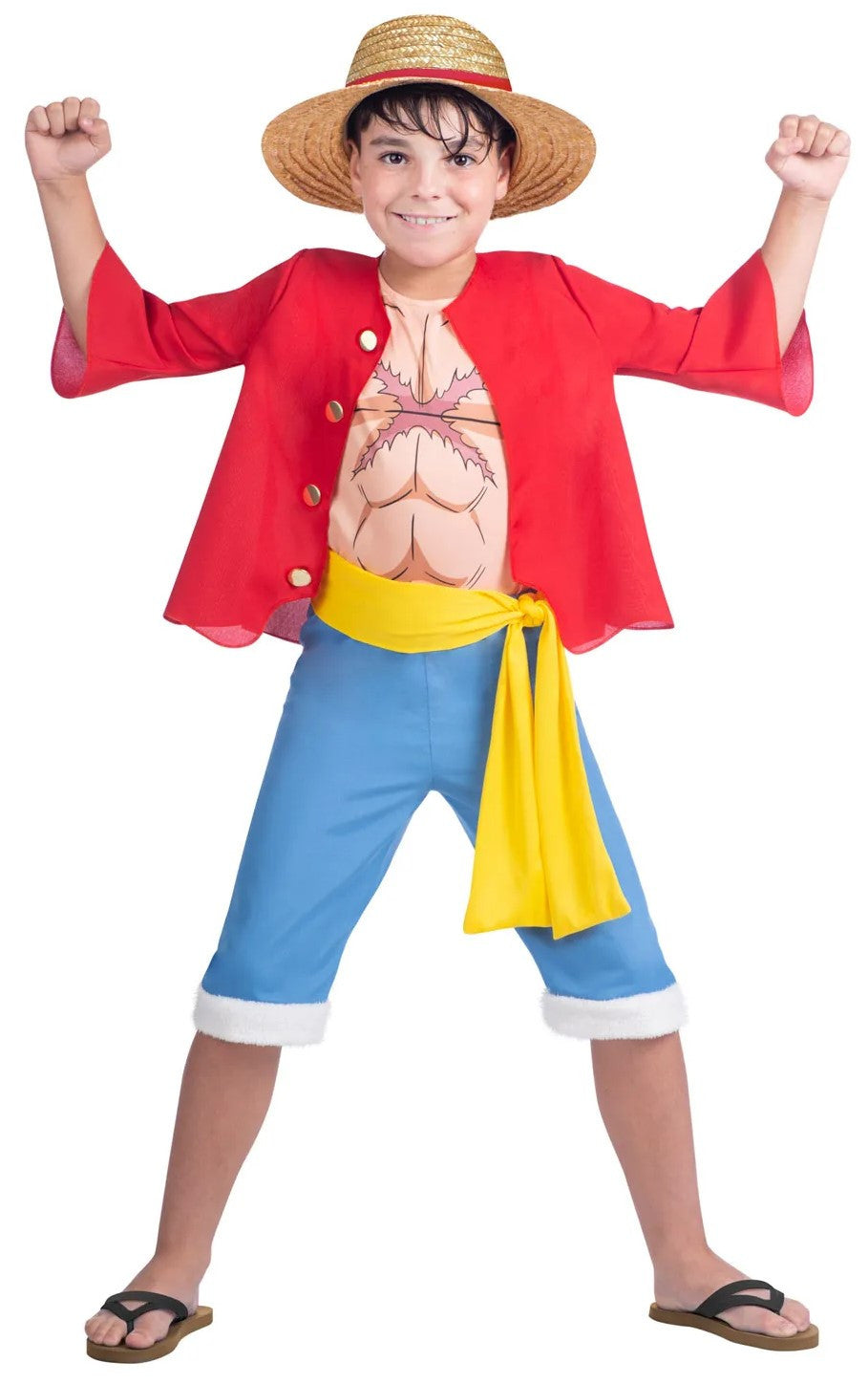 Disfraz de Luffy One Piece para Niño