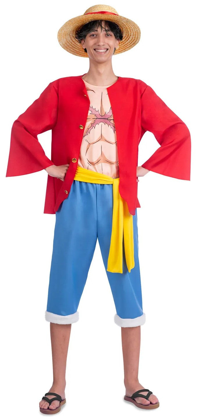 Disfraz de Luffy One Piece para Hombre