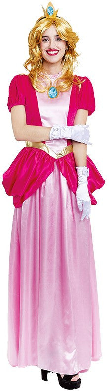 Disfraz de Princesa Peach para Mujer