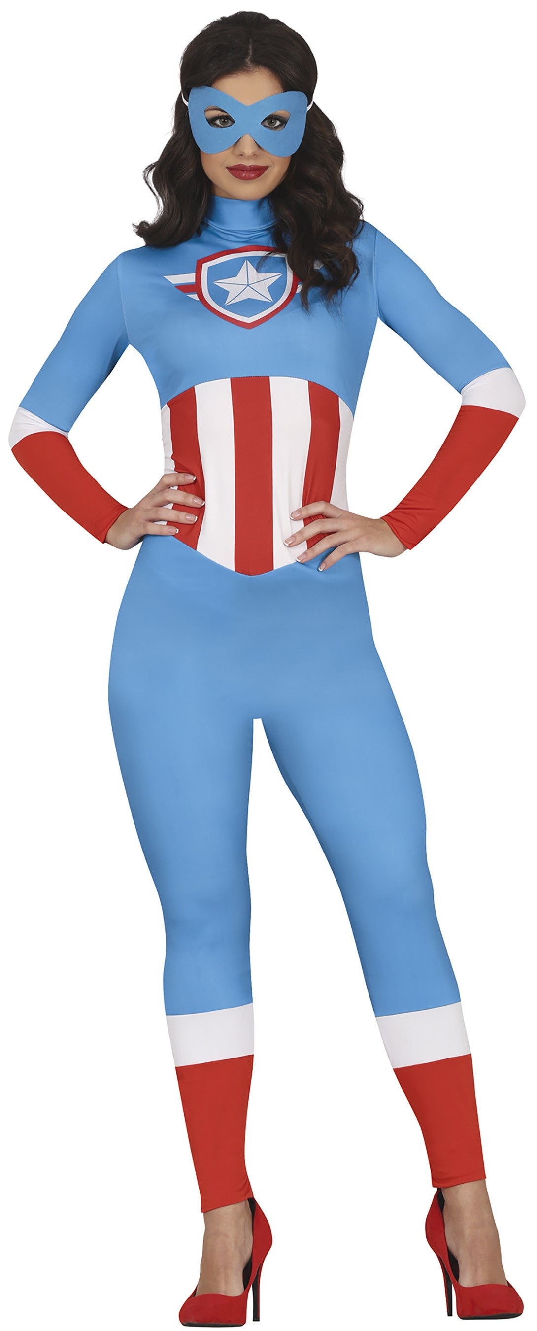 Disfraz de Superheroína Americana para Mujer