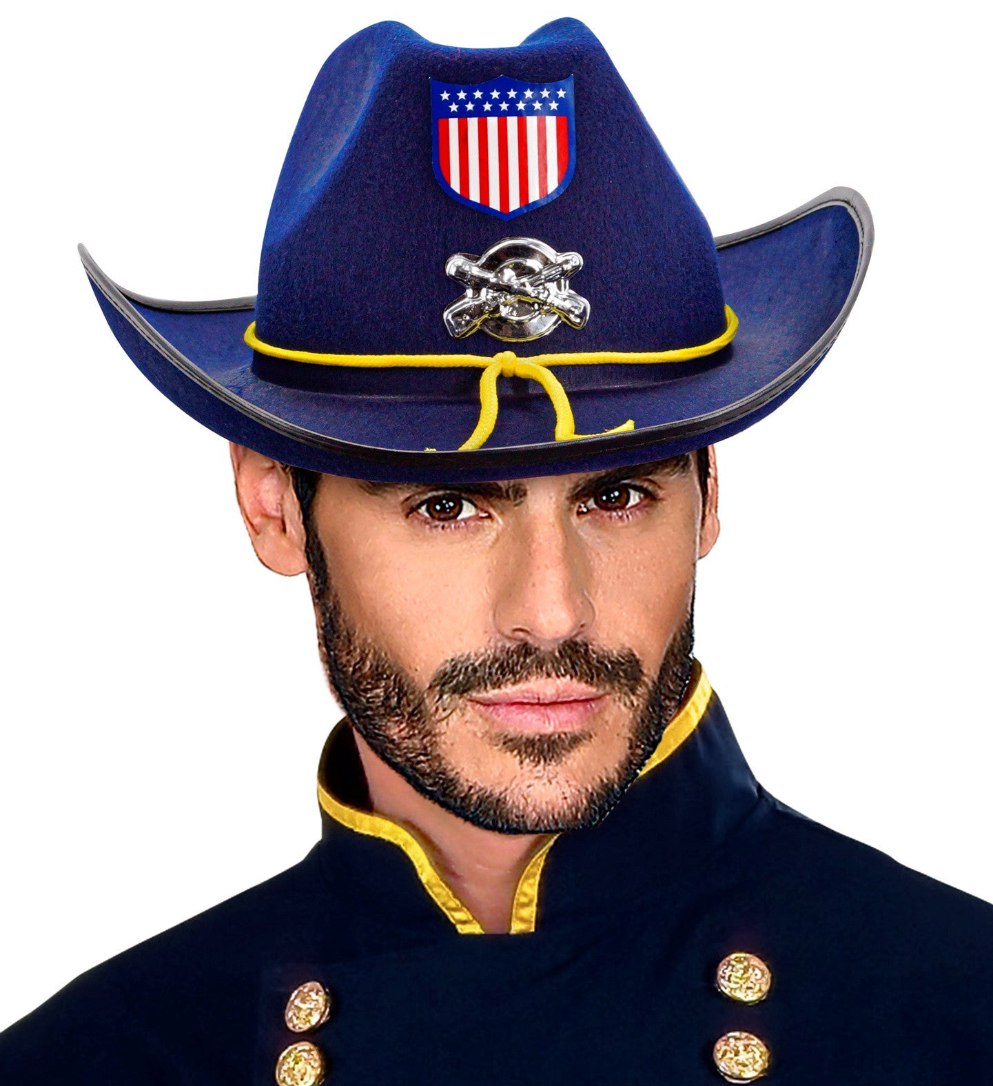 Sombrero de General Nordista Azul