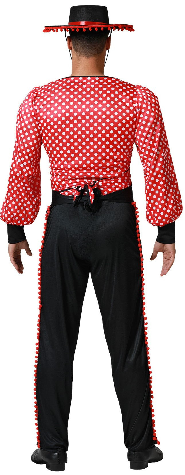 Disfraz de Flamenco con Camisa de Lunares para Hombre