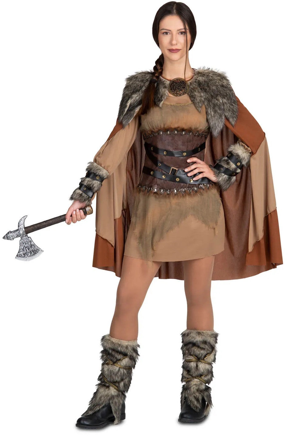 Disfraz de Vikinga Nórdica para Mujer