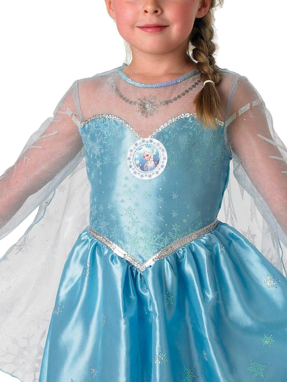 Disfraz de Elsa Frozen Lujo para Niña