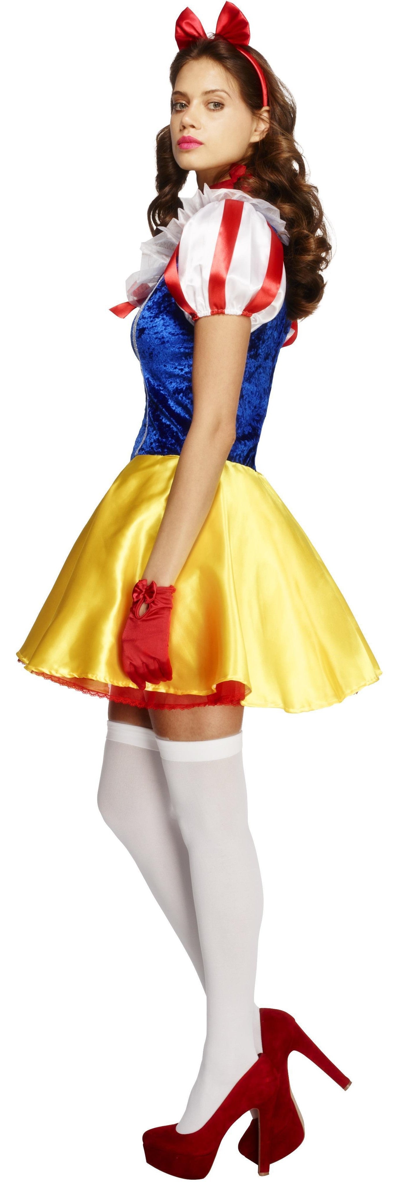 Vestido de Blancanieves Corto para Mujer