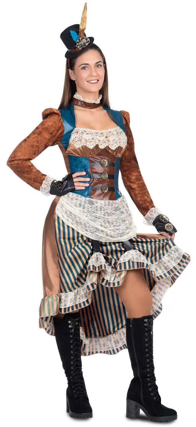 Disfraz de Chica Steampunk para Mujer