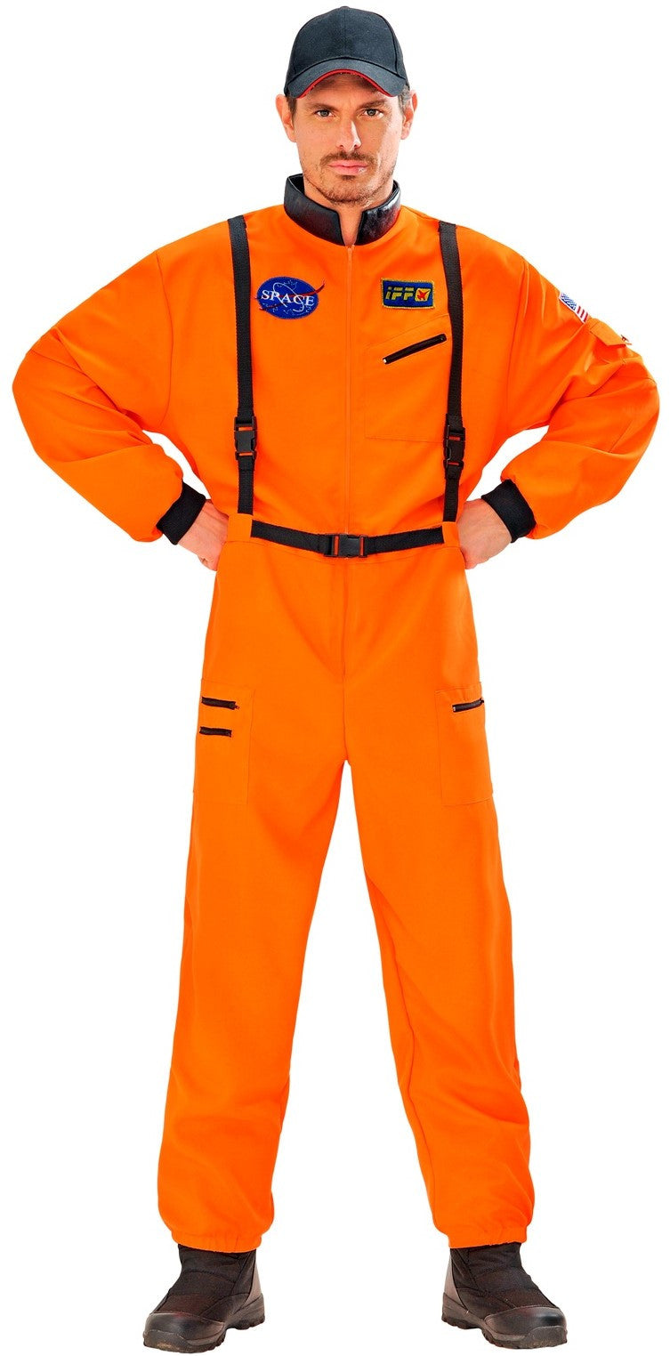 Disfraz de Astronauta Naranja para Hombre