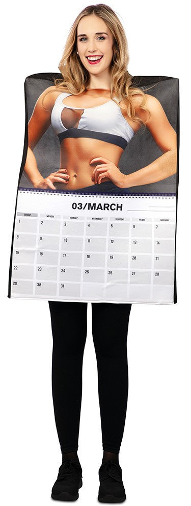 Disfraz de Calendario de Mujer Sexy para Adulta