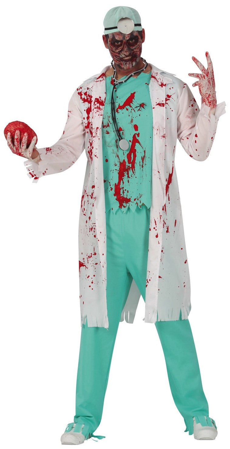 Disfraz de Doctor Zombie para Hombre